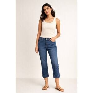 Levi's Outback Capri Jeans 2 Petite EUC